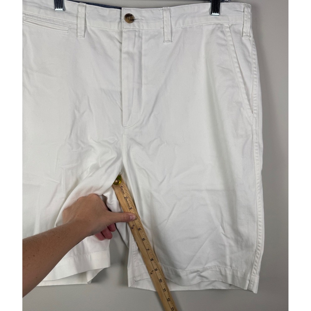 Polo Ralph Lauren Mens White Relaxed Fit Cotton Chino 9" Shorts Size 36 NWT - Picture 5 of 9